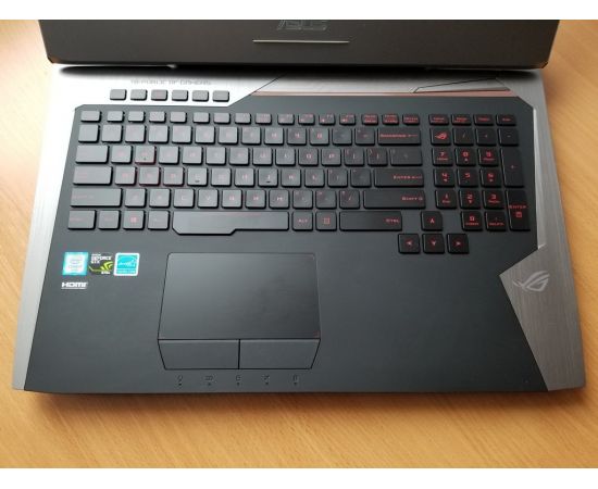  Ноутбук Asus ROG G752VT 17.3" IPS i7 NVIDIA 16GB RAM 1000GB HDD, фото 2 