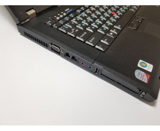  Ноутбук Lenovo ThinkPad T61P 15" NVIDIA 4GB RAM 250GB HDD, фото 3 