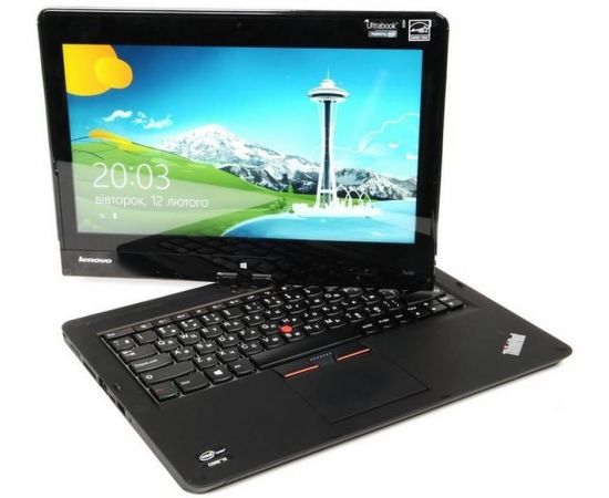  Ноутбук Lenovo ThinkPad Twist S230u 12" IPS i7 4GB RAM 500GB HDD + 24GB SSD, фото 1 