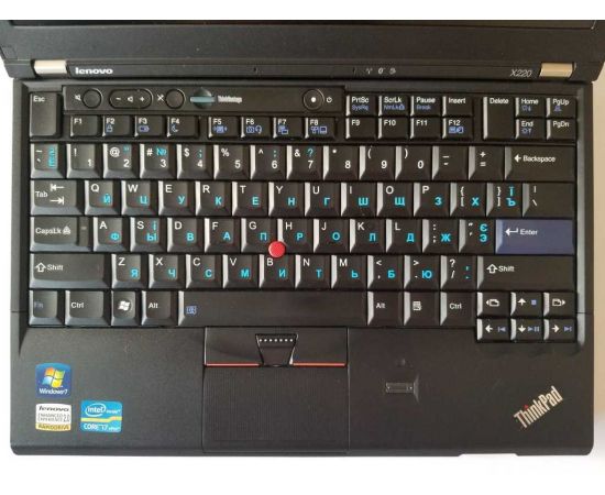  Ноутбук Lenovo ThinkPad X220 12" i7 8GB RAM 500GB HDD № 1, фото 2 