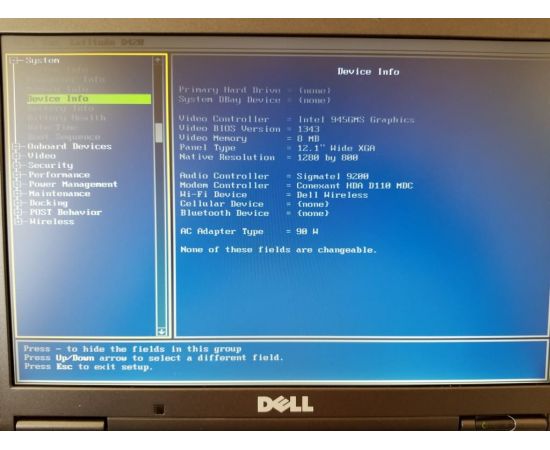  Ноутбук Dell Latitude D420 12" 2GB RAM 80GB HDD, фото 10 