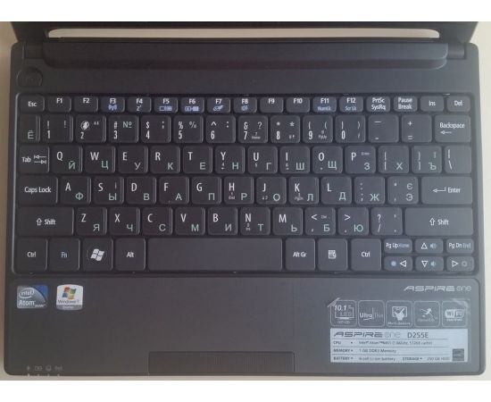  Ноутбук Acer Aspire One D255E 10" 2GB RAM 250GB HDD, фото 2 