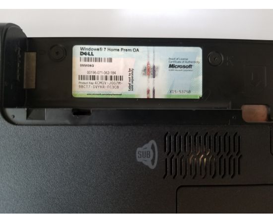  Ноутбук Dell Studio 1747 17" i7 8GB RAM 500GB HDD стереосистема JBL, фото 5 