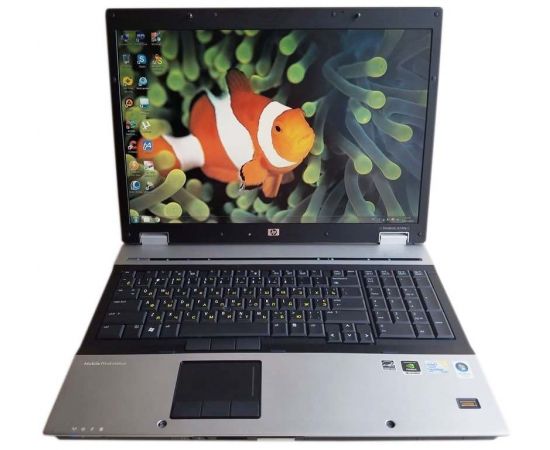  Ноутбук HP EliteBook 8730W 17" Full HD NVIDIA 4GB RAM 320GB HDD WOT, фото 1 