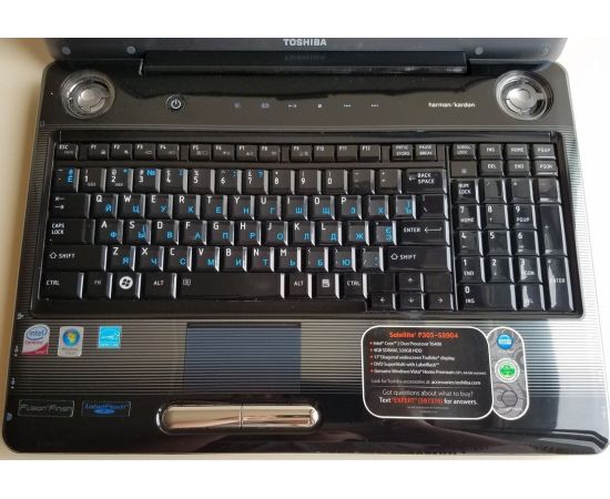  Ноутбук Toshiba Satellite P305 17" 4GB RAM 160GB HDD, фото 2 