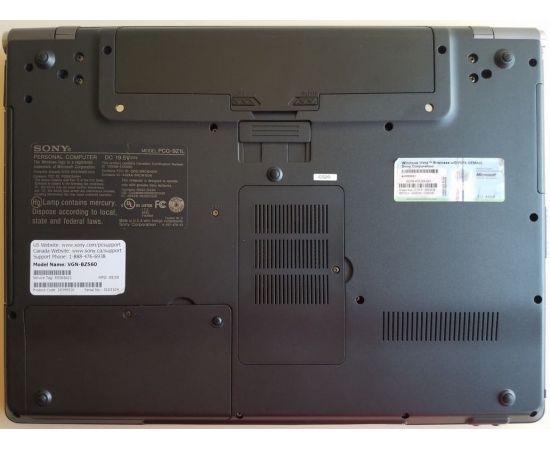  Ноутбук Sony Vaio VGN-BZ560P (PCG-9Z1L) 15" 4GB RAM 250GB HDD, фото 8 