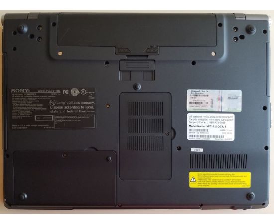  Ноутбук Sony Vaio PCG-71111L (VPCB11QGX) 15" i3 4GB RAM 250GB HDD, фото 8 