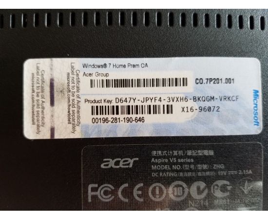 Ноутбук Acer Aspire V5-121 11" 4GB RAM 500GB HDD, фото 8 
