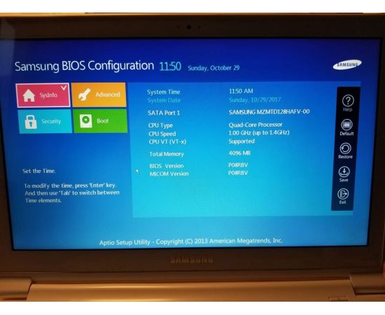  Ноутбук Samsung ATIV NP915S3G 13" AMD® A6 четыре ядра 4GB RAM 120GB SSD, фото 8 