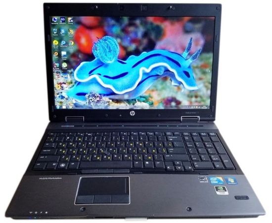  Ноутбук HP EliteBook 8540W 15 HD+ i7 NVIDIA 8GB RAM 500GB HDD, фото 1 