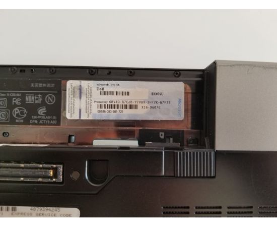  Ноутбук Dell Latitude E6510 15" HD+ i7 NVIDIA 8GB RAM 320GB HDD, фото 10 