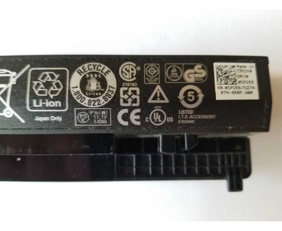  Батарея (аккумулятор) Dell Latitude 2100, 2110, 2120 F079N 11.1V 2500 mAh (оригинал 15%), фото 4 