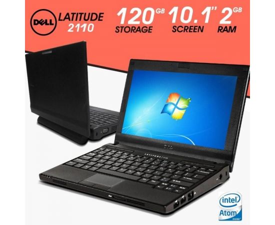 Ноутбук Dell Latitude 2110 10" 2GB RAM 120GB HDD, фото 1 