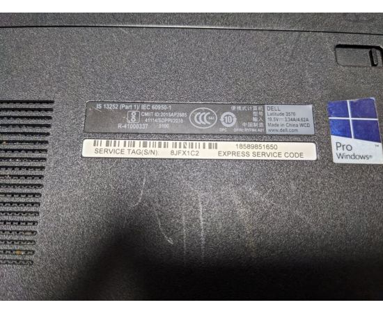  Ноутбук Dell Latitude 3570 15" i5 8GB RAM 250GB SSD, фото 11 