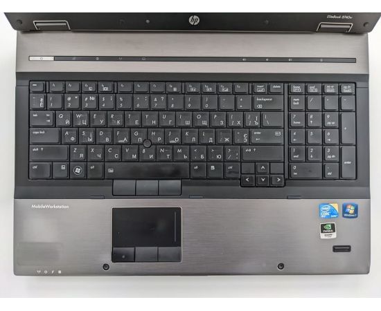  Ноутбук HP EliteBook 8740W 17" i7 NVIDIA 4GB RAM БЕЗ HDD WOT (на запчасти), фото 4 