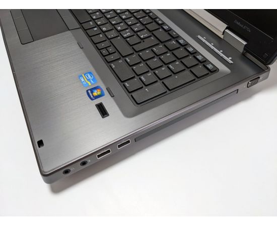 Ноутбук HP EliteBook 8770W 17" Full HD i7 NVIDIA 32GB RAM 250GB SSD + 500GB HDD WOT, фото 3 
