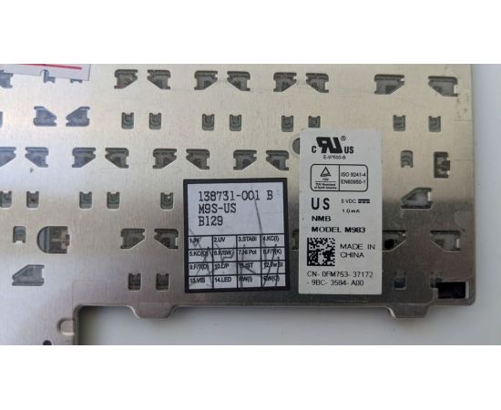  Клавиатура для ноутбука Dell E6400, E6500, E6410, E6510, M2400, M4400, M4500, фото 5 